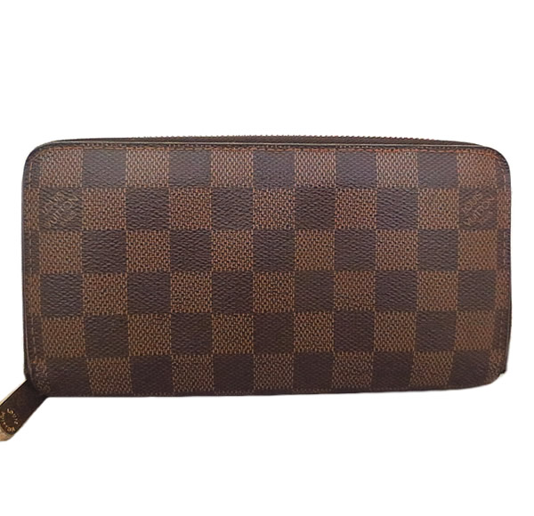 【極美品】ルイヴィトン ダミエ ジッピーウォレット 長財布　茶色　男女　 正規品 LOUIS VUITTON - ☆極美品☆ルイヴィトン 長財布 ダミエ