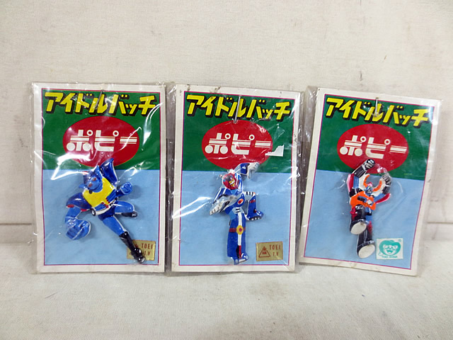 新品 罌粟 偶像徽章 コンバトラー ガイキング グランゼル 未開封