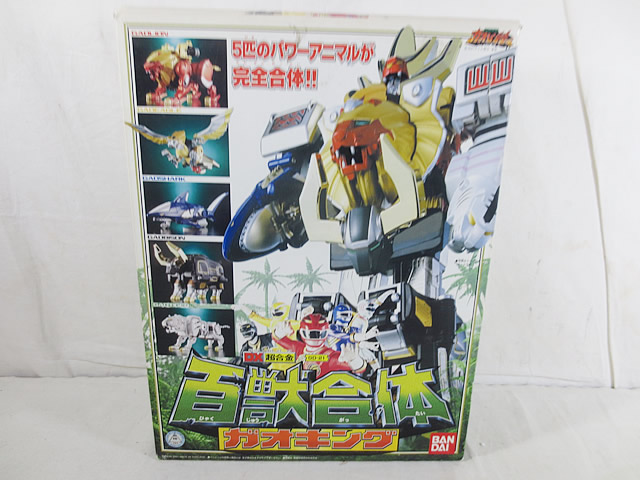 BANDAI - 新品　バンダイ 百獣戦隊ガオレンジャー ガオイカロス ガオキング ガオライオン　未開封 SMP [SHOKUGAN MODELING PROJECT] 百獣合体 ガオイカロス｜発売