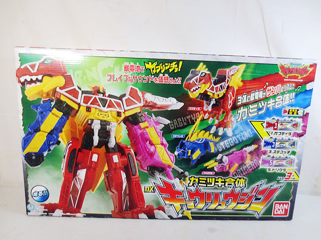 新品　バンダイ 獣電戦隊キョウリュウジャー カミツキ合体 DXキョウリュウジン　未開封｜虹商店