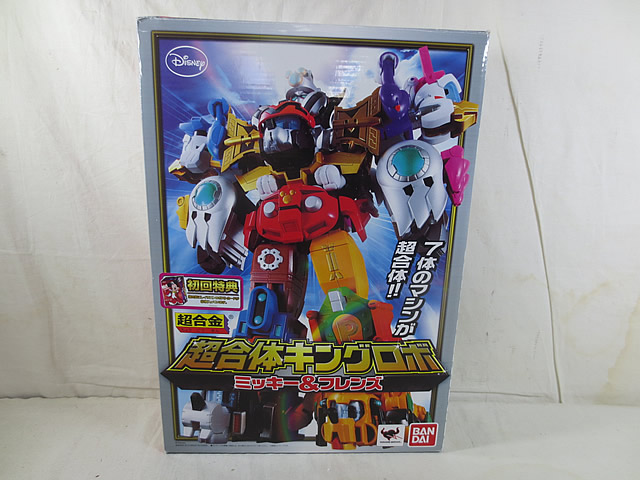 楽天市場】【中古】開封 バンダイ ディズニー 超合金 超合体