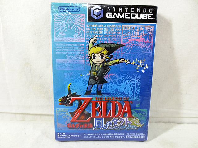 楽天市場】ゲームキューブ GC ゼルダの伝説 風のタクト ソフト