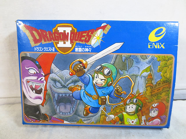 美品　ファミコン　FC　ドラゴンクエスト２　悪霊の神々｜虹商店