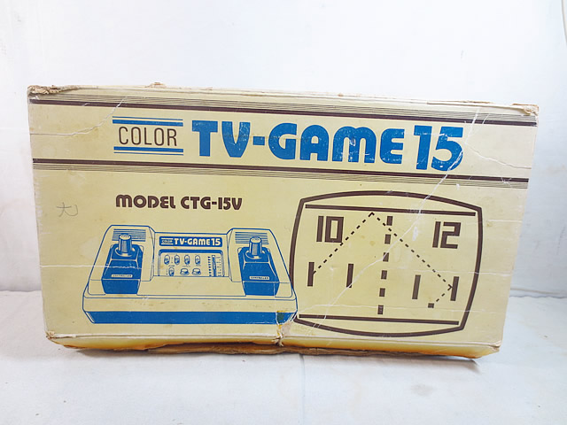 美品　任天堂　 カラーテレビゲーム15　TV-GAME15 CTG-15V 本体｜虹商店