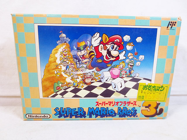 楽天市場】美品 任天堂 ファミコン FC マリオブラザーズ 銀箱