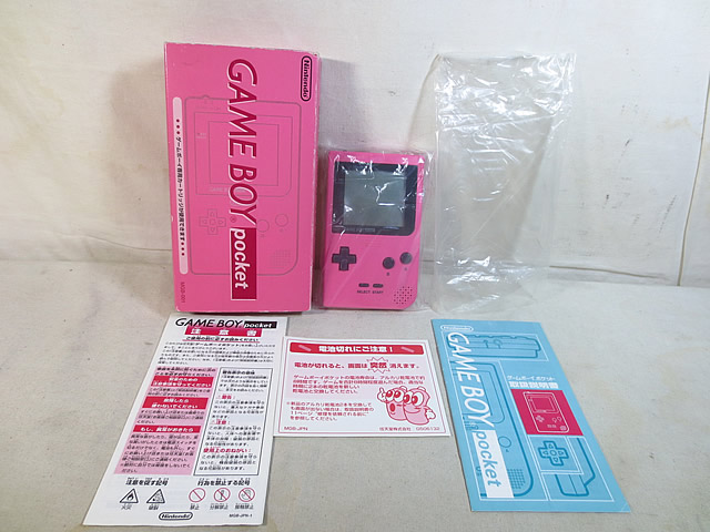 楽天市場】【中古】ゲームボーイポケット本体 GB ピンク【レトロ