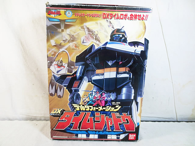 新品　バンダイ 未来戦隊タイムレンジャー デルタフォーメーション DXタイムシャドウ画像