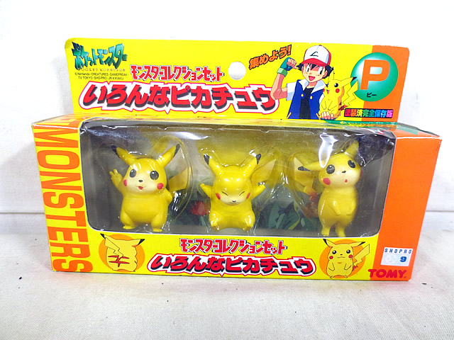 新品 TOMY トミー 衣嚢異類異形 異類異形寄せ合わせ いろんなピカチュウ