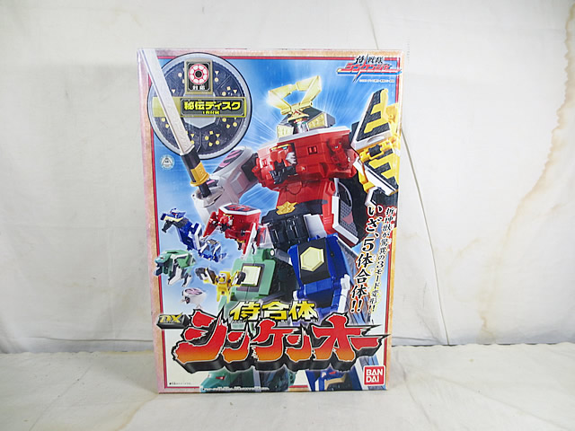 美品 バンダイ 侍中隊シンケンジャー 侍練り合わせる DX シンケンオー