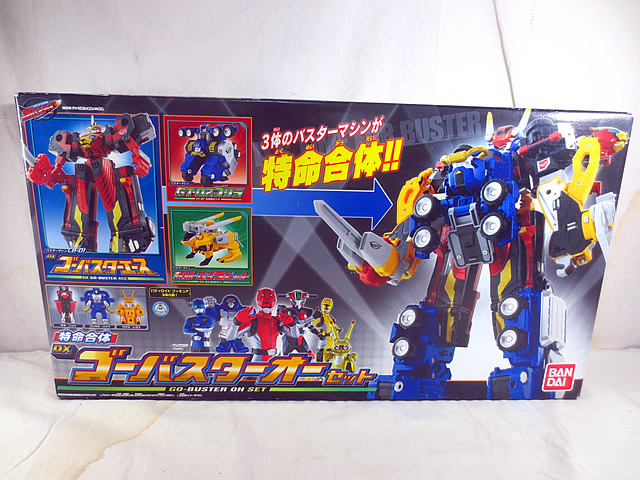 新品 バンダイ 特命中隊ゴーバスターズ 特命雑ぜ合わせる DXゴーバスターオーセット 未開封