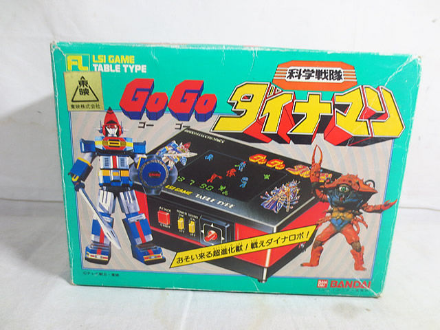 美品　ポピー科学戦隊　ダイナマン　GoGoダイナマン LSI　ゲーム｜虹商店 32,370円