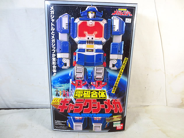 【希少】電磁戦隊メガレンジャー 楽天市場】電磁戦隊メガレンジャー 電磁合体 DXギャラクシーメガ 新品