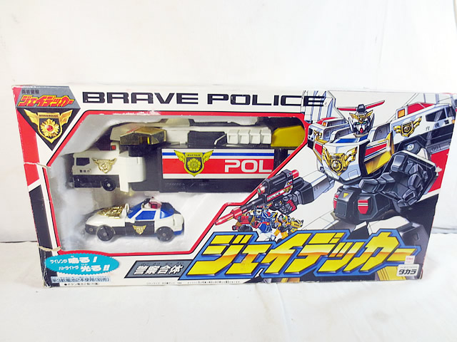 楽天市場】【ACTION TOYS】アクション合金 勇者警察ジェイデッカー