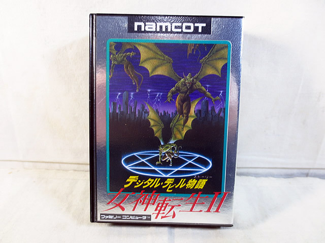新品同様 ナムコ ファミコン FC 女神転生2|虹商店