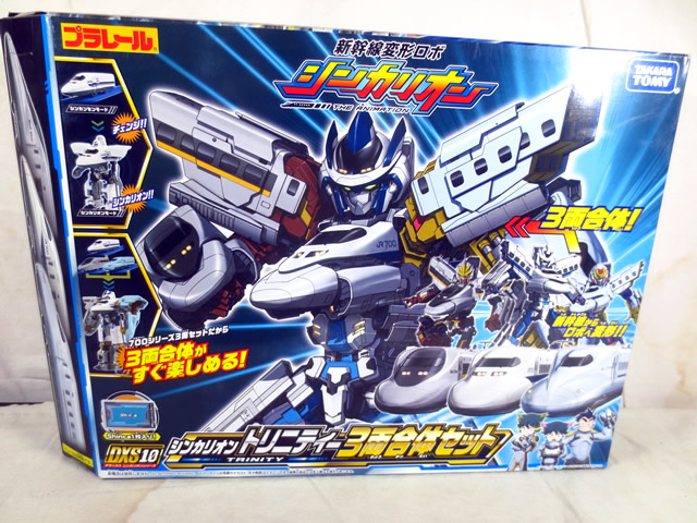 新品 タカラトミー 新幹線変形ロボ シンカリオン トリニティ 3両合体セット 未開封|虹商店