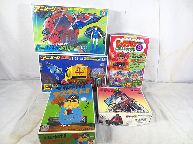 新品 バンダイ ビックリマンコレクション ザ・アニメージ バイソン ドーム基地ハリアー ドルビー ヤスダくん セット|虹商店