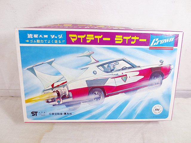 新品　クラウン 流星人間ゾーン マイティー ライナー ゴム動力 プラモデル｜虹商店