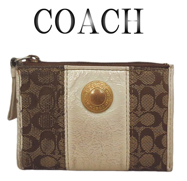 coach コインケース 楽天市場】【中古】【財布】COACH コーチ コインケース 小銭