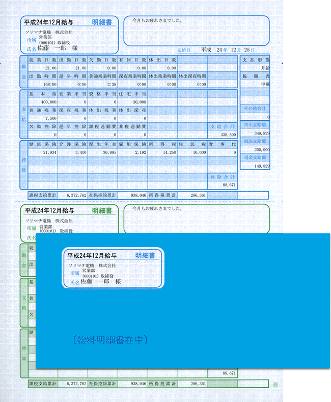 賃銭・賞与金細細しい（細細しいヨコ型）・状ぶくろ銀行割引仕掛ける