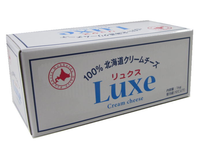 楽天市場】クリームチーズ Luxe １Ｋｇ×12個/箱 北海道乳業・リュクス