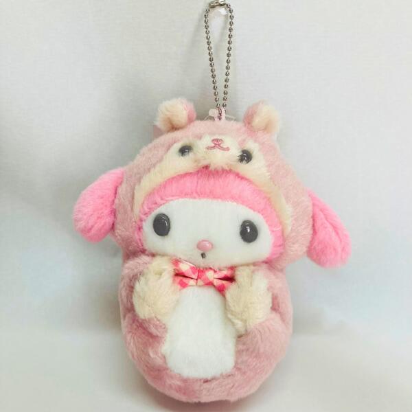 マイメロ 何の動物】楽天市場]マイメロディ マスコットホルダー [森の