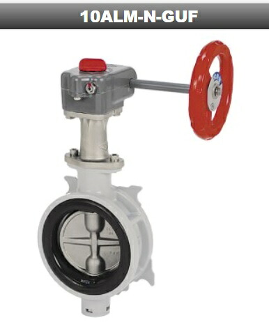 バタフライバルブ　10ALM-N-GUF-65A　アルミニウム合金＝給湯用＝｜NK総合販売
