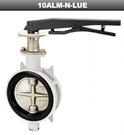 ＃バタフライバルブ　10ALM-N-LUE-150A　アルミニウム合金＝給水用＝｜NK総合販売