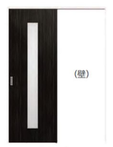 上吊引戸 EXシリーズ 片引き H2050 W1372～W1816 室内ドア DIY リフォーム 固定枠・ケーシング枠 建具 インテリア 扉 内装建材 ベーシック 新築 マンション スタイリッシュ新築 Ｂ1デザイン 中古戸建 シンプル 送料無料 カタログＰ196