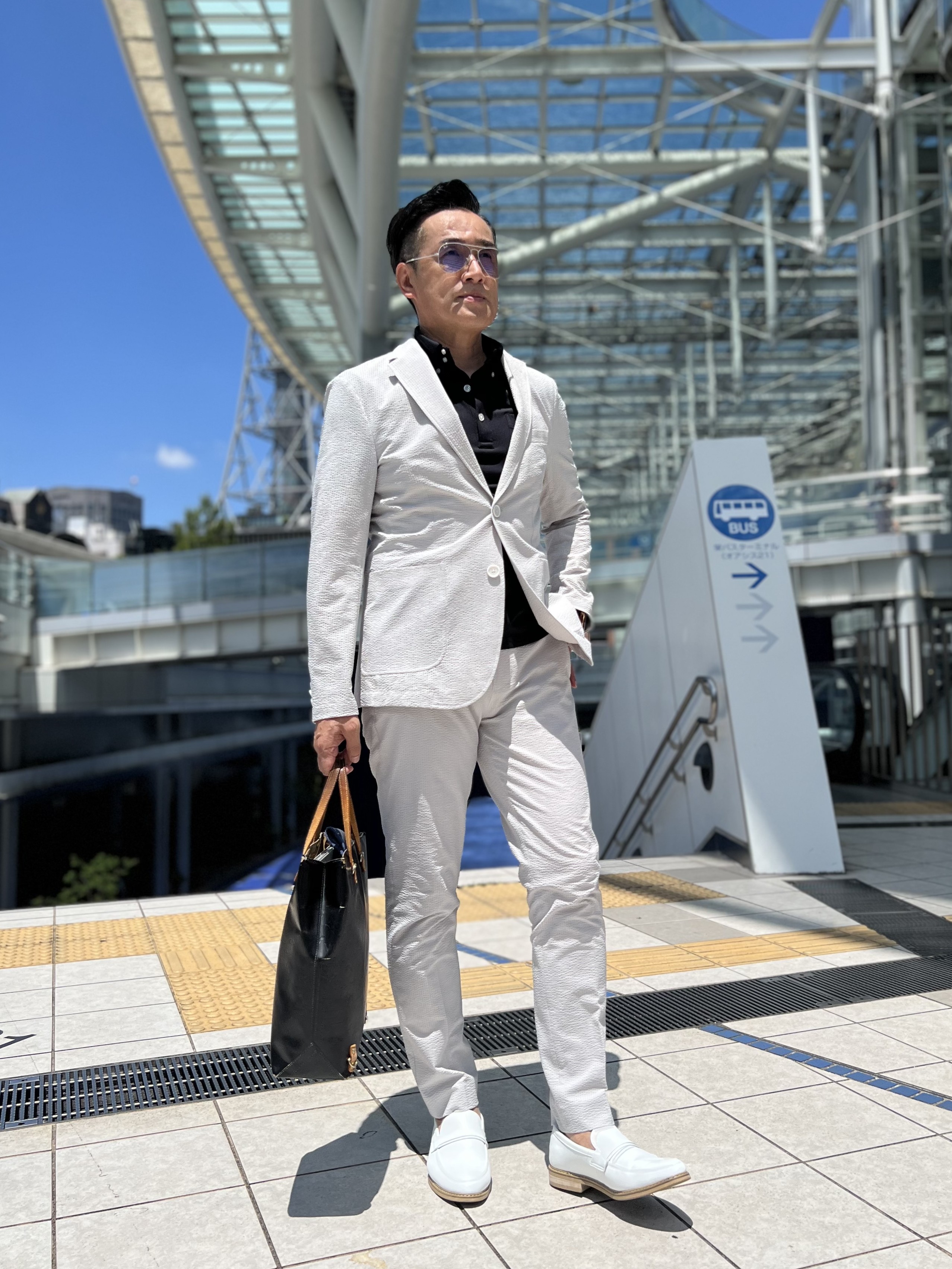 楽天市場】【ニューベージュチェック春夏ダブルジャケットセットアップ