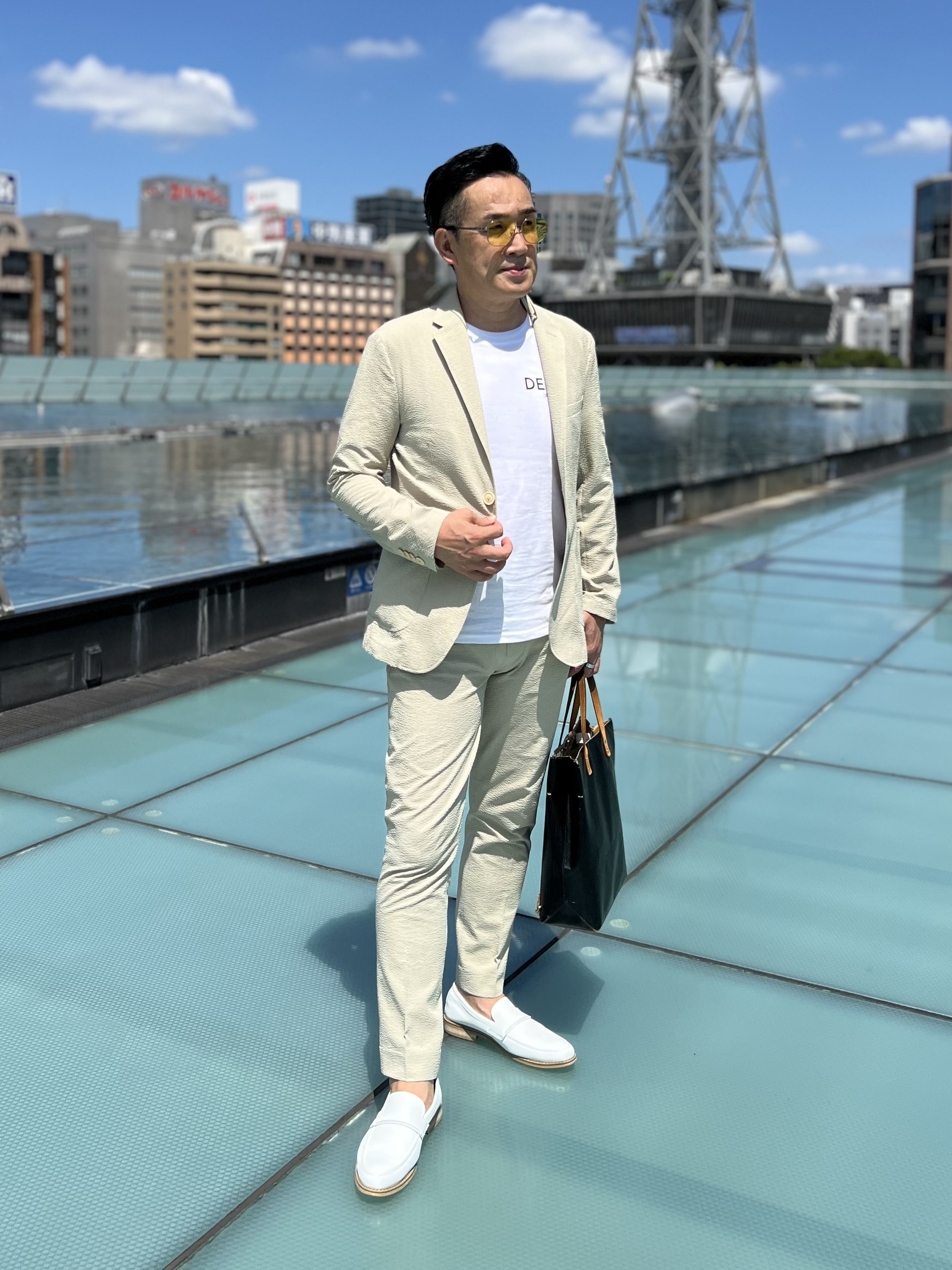 【春夏シングルジャケットシアサッカーセットアップセージグリーン】　メンズ 春 夏 カジュアルスーツ サマースーツ ストレッチ 涼しい 軽い 爽やか　ビジネス 2ツボタン サマージャケット パンツ クールビズ　S　M　L　LL｜NKT　ARROWS 12,712円