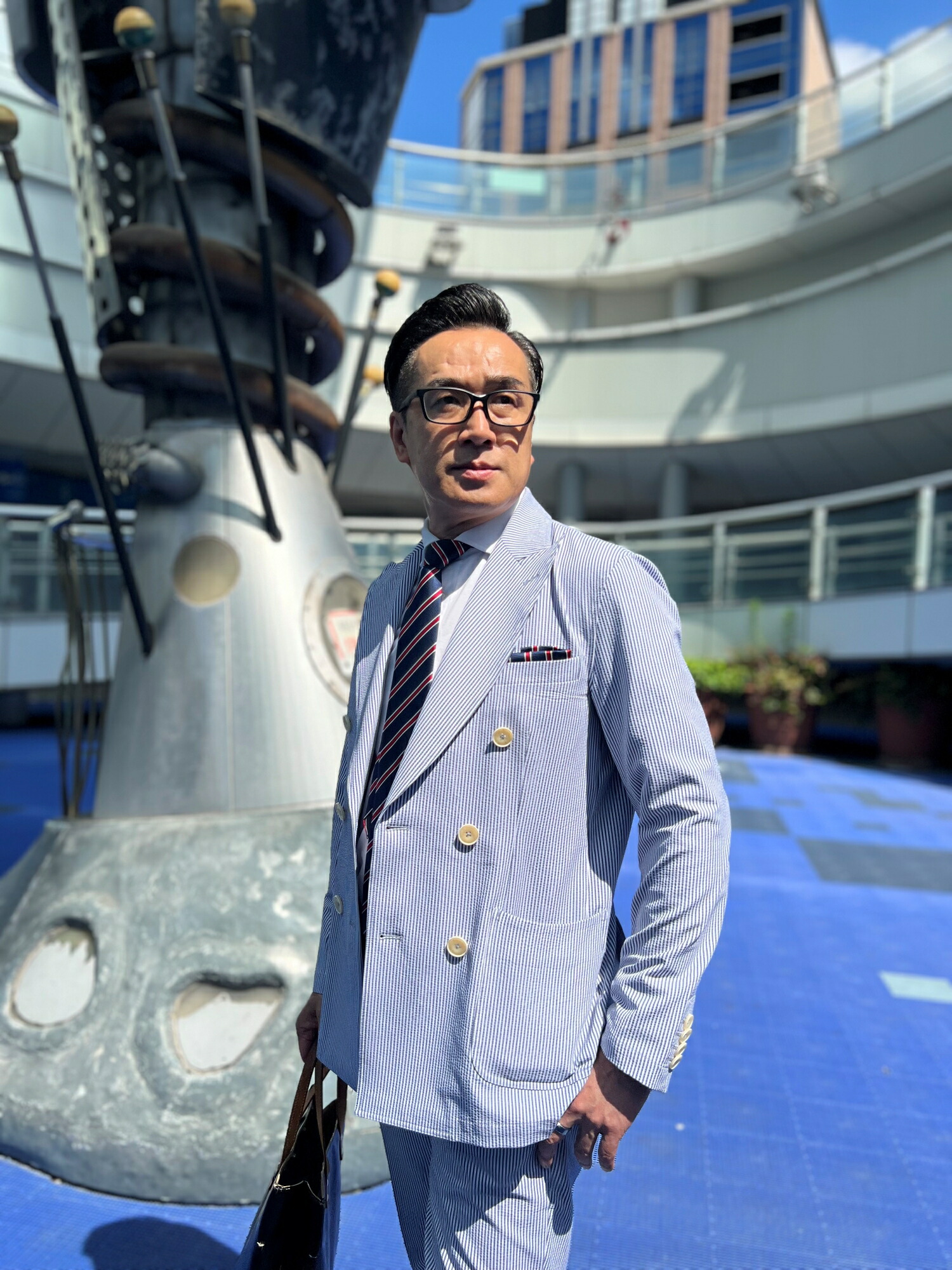 楽天市場】【ニューベージュチェック春夏ダブルジャケットセットアップ