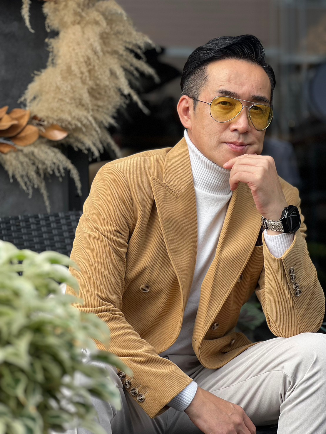 マルティニーク　テーラードジャケット　人気完売　春夏秋　キャメル　ブラウン マルティニーク テーラードジャケット 人気完売 春夏秋 キャメル