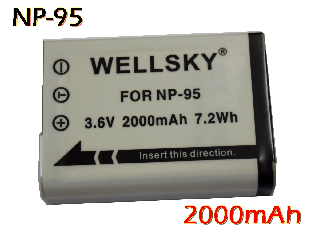 超特価 FUJIFILM NP-95充電式バッテリー3個新品未使用セット 充電式バッテリー NP-95 【処分品の為、外装不良による返品