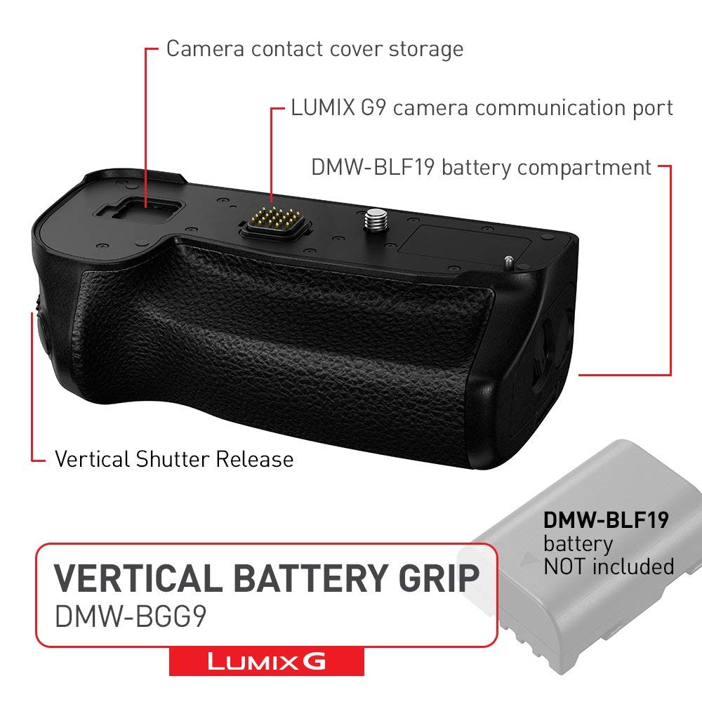 【楽天市場】DMW-BGG9 バッテリーグリップ 純正 互換品 DMW-BLF19 対応 [ 純正 互換バッテリー に対応可能