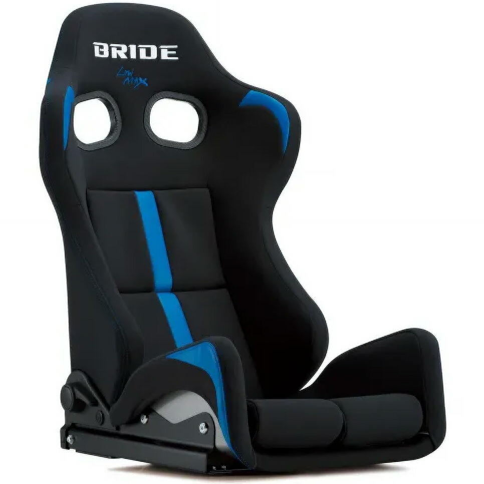 BRIDE ブリッド シート リクライニング GIASIII REIMS FRP製シルバーシェル ブルー ロークッション 汎用 G62CNF