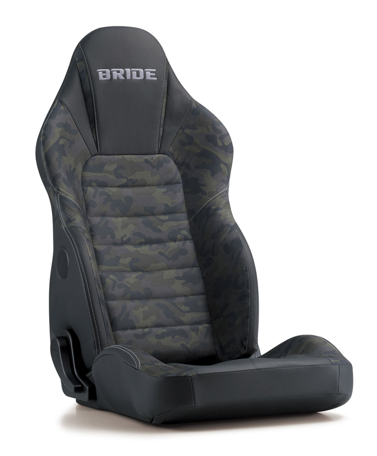 BRIDE ブリッド シート リクライニング STREAMS GHOST パイプフレーム グリーンカモフラージュ シートヒーター有り（12V専用） 汎用 I35CM1