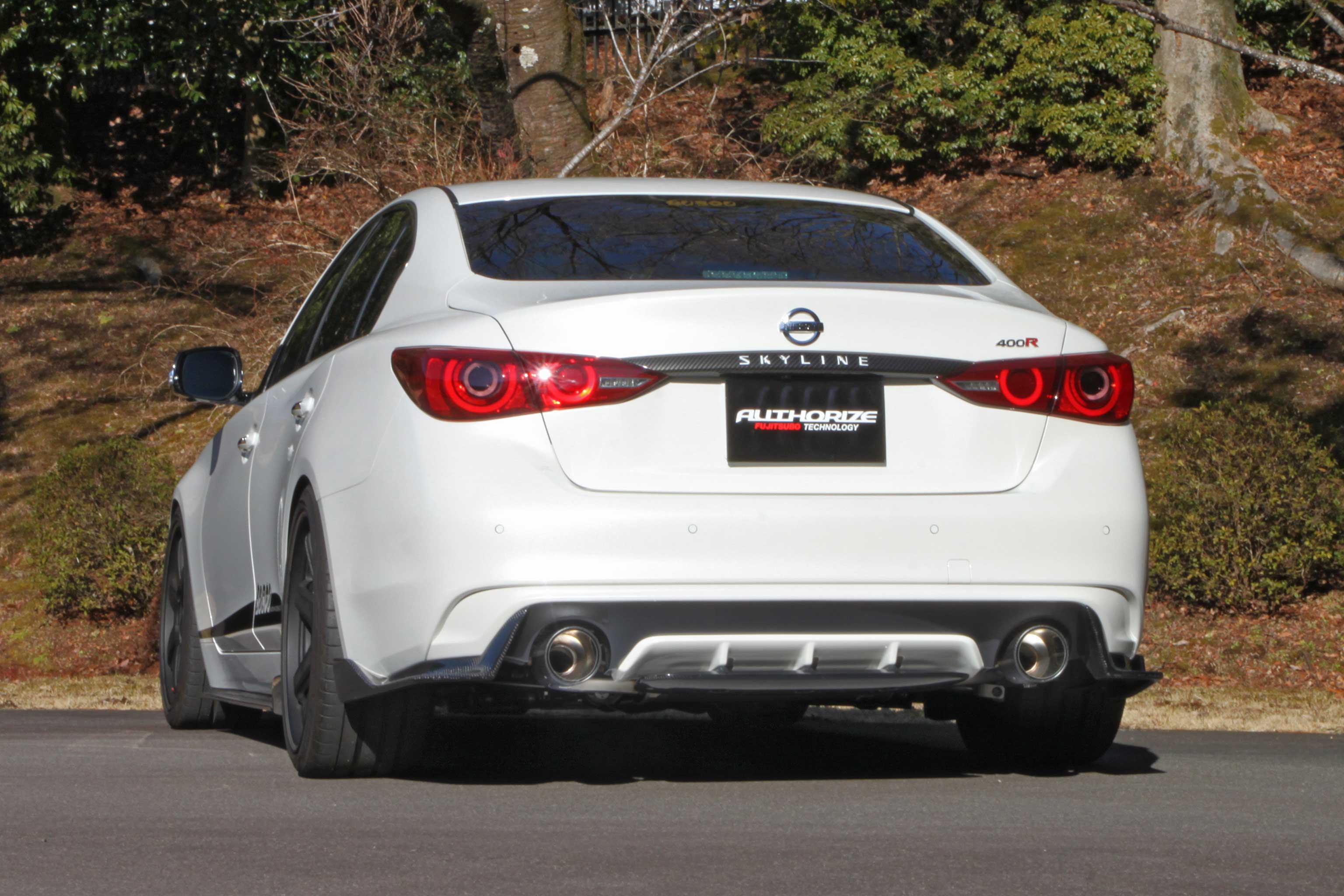 フジツボ A-RM+c(ステンレス+カーボンモデル) エーアールエム シー RV37 スカイライン 400R VR30DDTT R1.9～ 270-15246