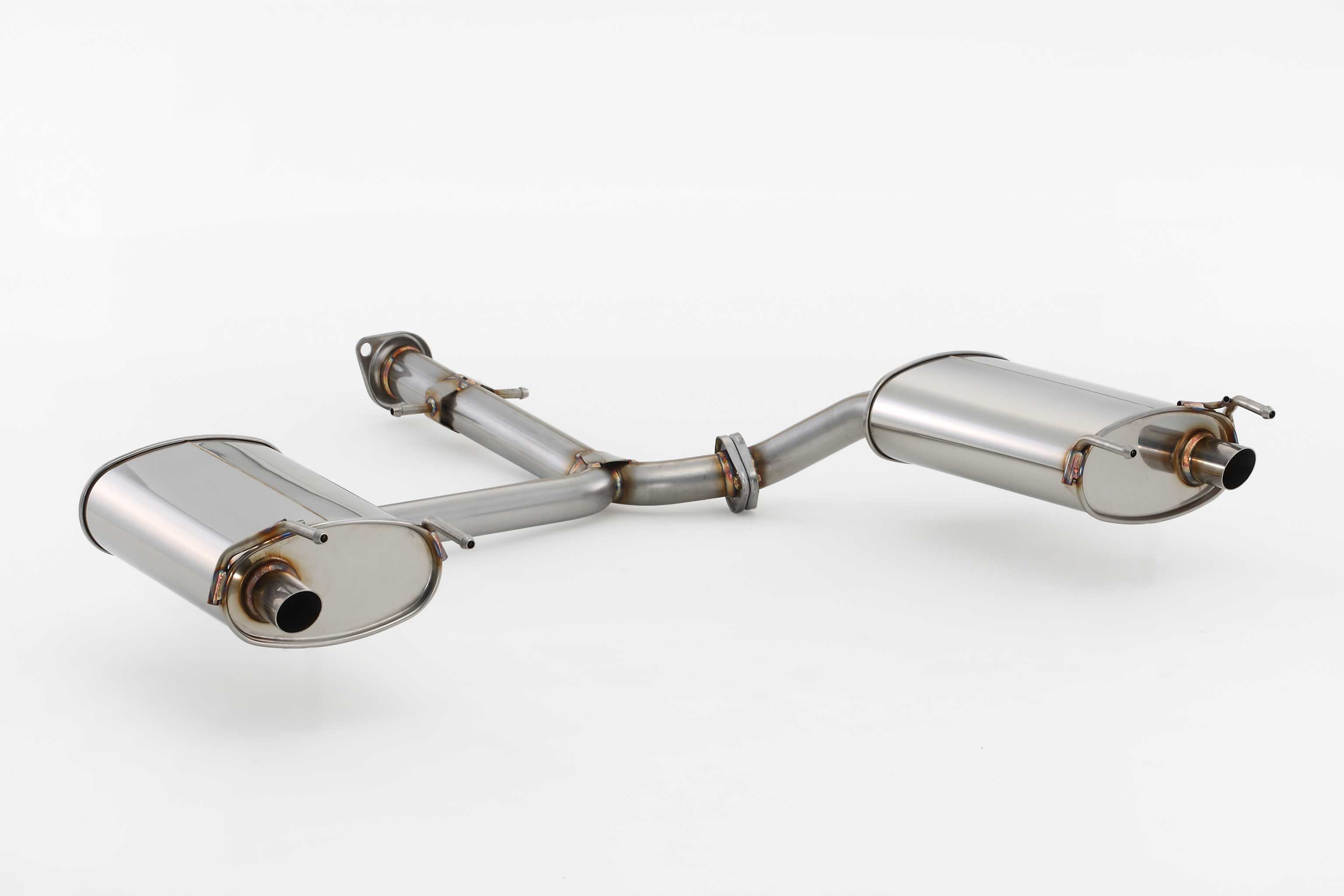 トヨタ　マークX ステンレスマフラー 楽天市場】【ZEES】GRX120マークX純正バンパー対応マフラー