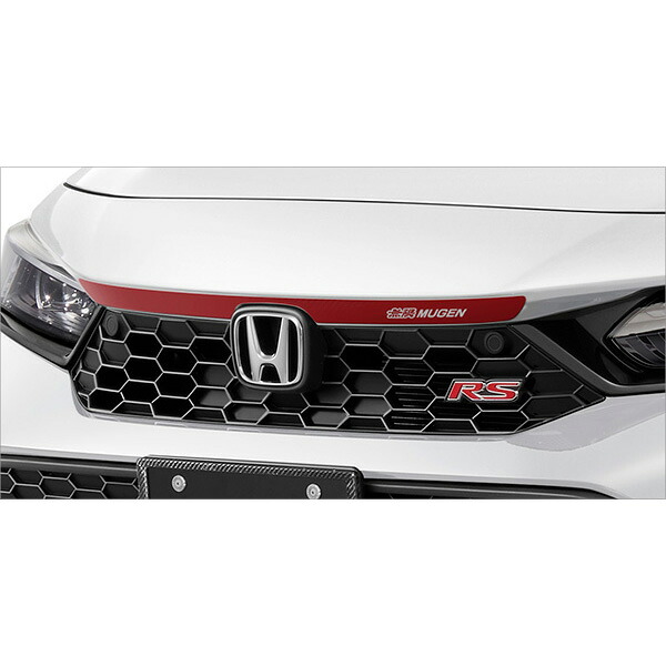 無限 フロントグリルデカール シビック CIVIC FL1-130 2024年9月～ EX CVT / LX CVT / RS 6MT・FF レッド 08F28XNRDK0S0