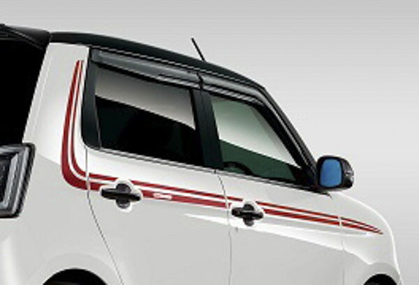 無限 ボディデカールステッカー N-ONE 2022年8月～ 1台分左右セット レッド 08F31XMGBK0S0RD｜NMTカスタムパーツ屋