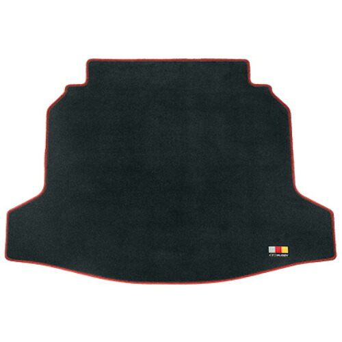 無限 ラゲッジマット シビックタイプR / CIVIC TYPE R FL5 6MT・FF 2022年9月～ ラゲッジルーム用1枚 ブラック&times;レッド色 08P11XNRK0S0RD｜NMTカスタムパーツ屋