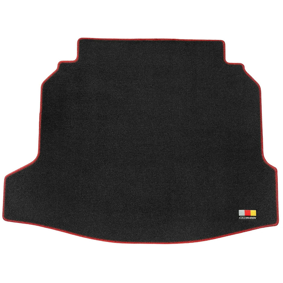 無限 ラゲッジマット シビック CIVIC FL1 EX用/e:HEV用 2021年9月～ ラゲッジルーム用1枚 ブラック×レッド色 08P11XNRK1S0RD