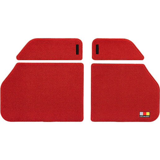 無限 ラゲッジマット ステップワゴン STEP WGN RP6-120 / RP7-120 / RP8-130 2025年5月～ ラゲッジルーム用1枚 レッド 08P11XNSK0S0RR｜NMTカスタムパーツ屋