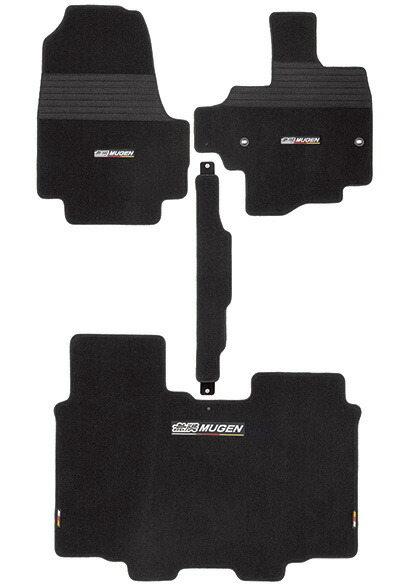 無限 フロアマット ベンチシート用 N-BOX / N-BOX CUSTOM JF3 / JF4 2021年12月~2023年10月 ブラック 08P15XNHK2S0BK|NMTカスタムパーツ屋
