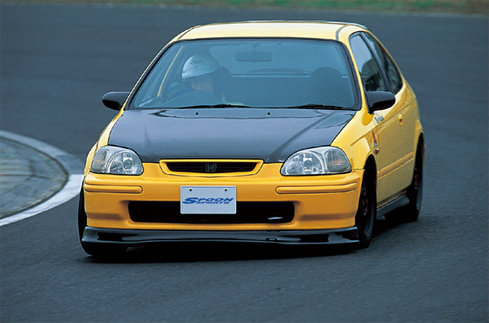 SPOON カーボンボンネット シビック EK9前期 B16B, B18C 60100-EKA-010