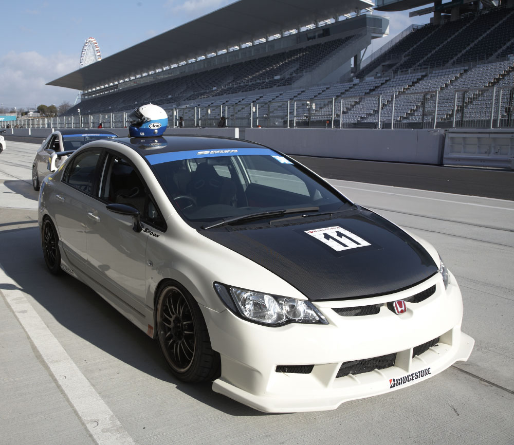 SPOON S耐バンパー シビック FD2後期 K20A 71101-FD2-000
