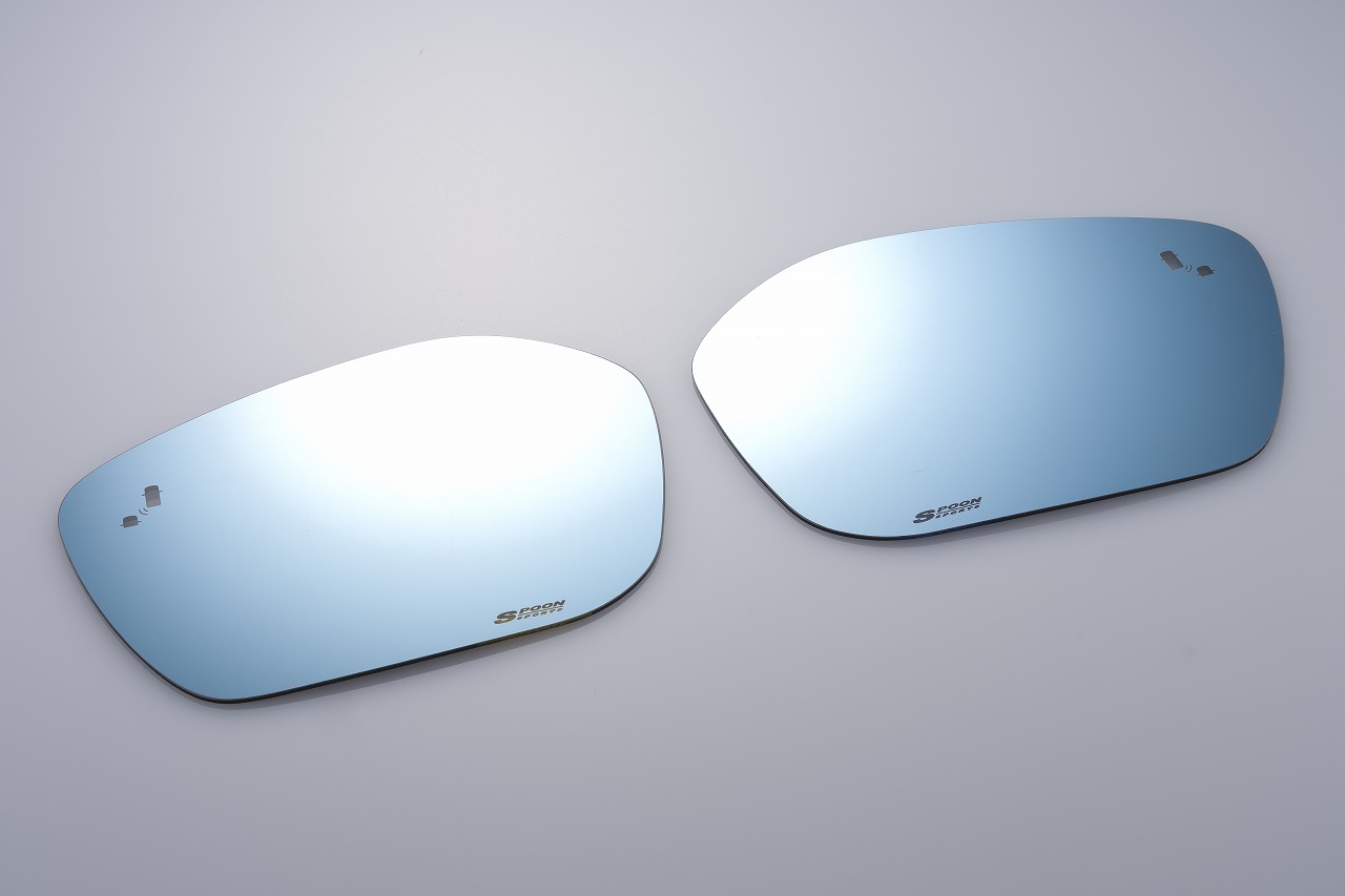 SPOON ブルーワイドドアミラー シビック 5BA-FL1 6MT RS / 6AA-FL4 L15C / LFC 76203-FL1-030