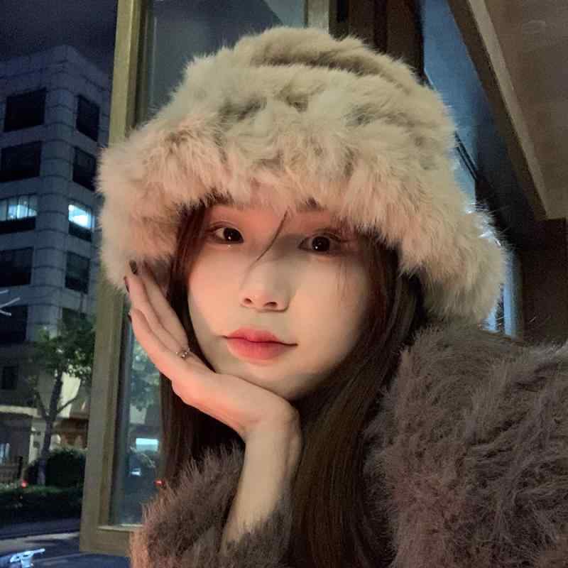 ニット帽 レディース 秋冬 厚手 かわいい 顔映り 小漁夫帽 保暖 毛糸 ラビットファー フワフワ 暖か ベレー風 普段使い ソフト素材