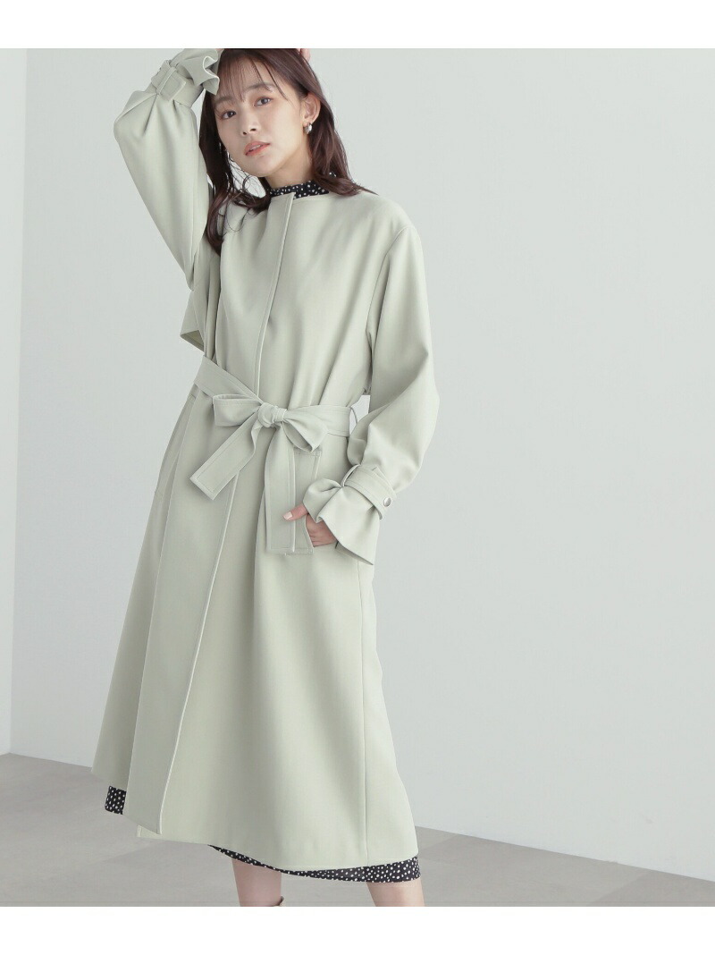 【楽天市場】TRダブルクロスノーカラーコート N. Natural Beauty 