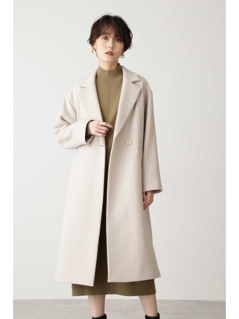 楽天市場 Rakuten Fashion Sale 55 Off ハミルトンチェスターコート N Natural Beauty Basic エヌ ナチュラルビューティーベーシック コート ジャケット ロングコート ホワイト ブラウン Rba E 送料無料 N Natural Beauty Basic